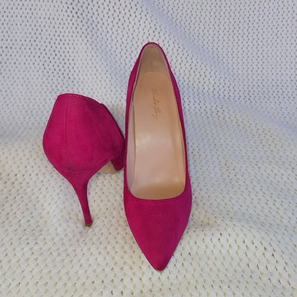 Elisabeth Lang Stiletto High Heel Suede ‎ Size US9